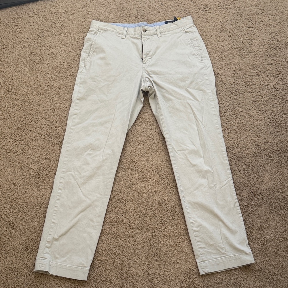 Polo by Ralph Lauren Cream Chinos